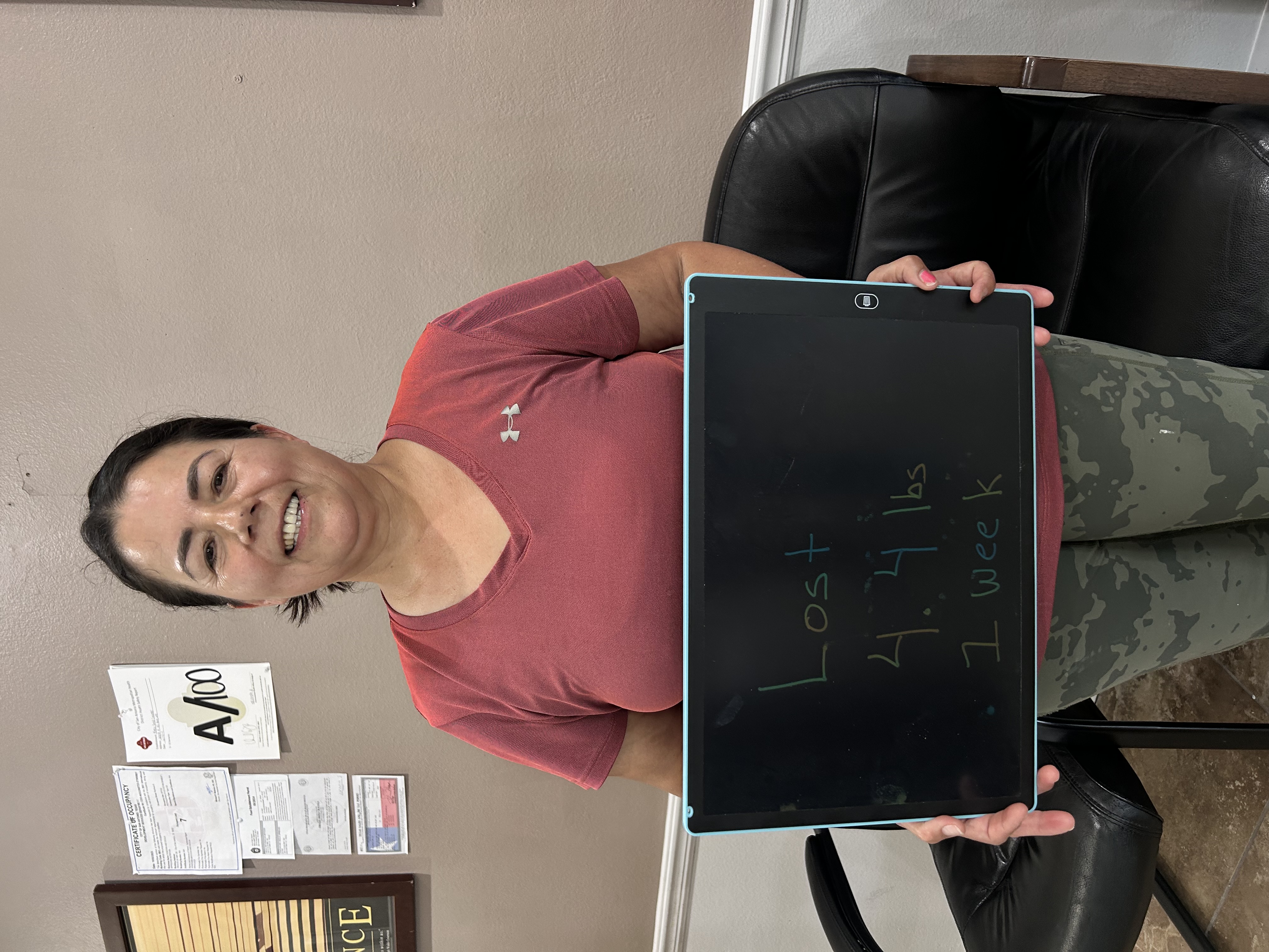 Weekly Winner transformation - Lost 4.4 lbs